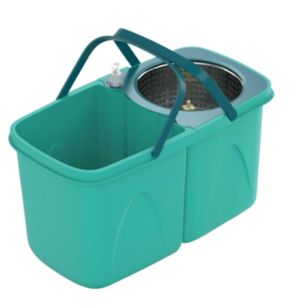 Flash Limp mop7824 mop giratório pró com 2 refis 9 litros cor verde