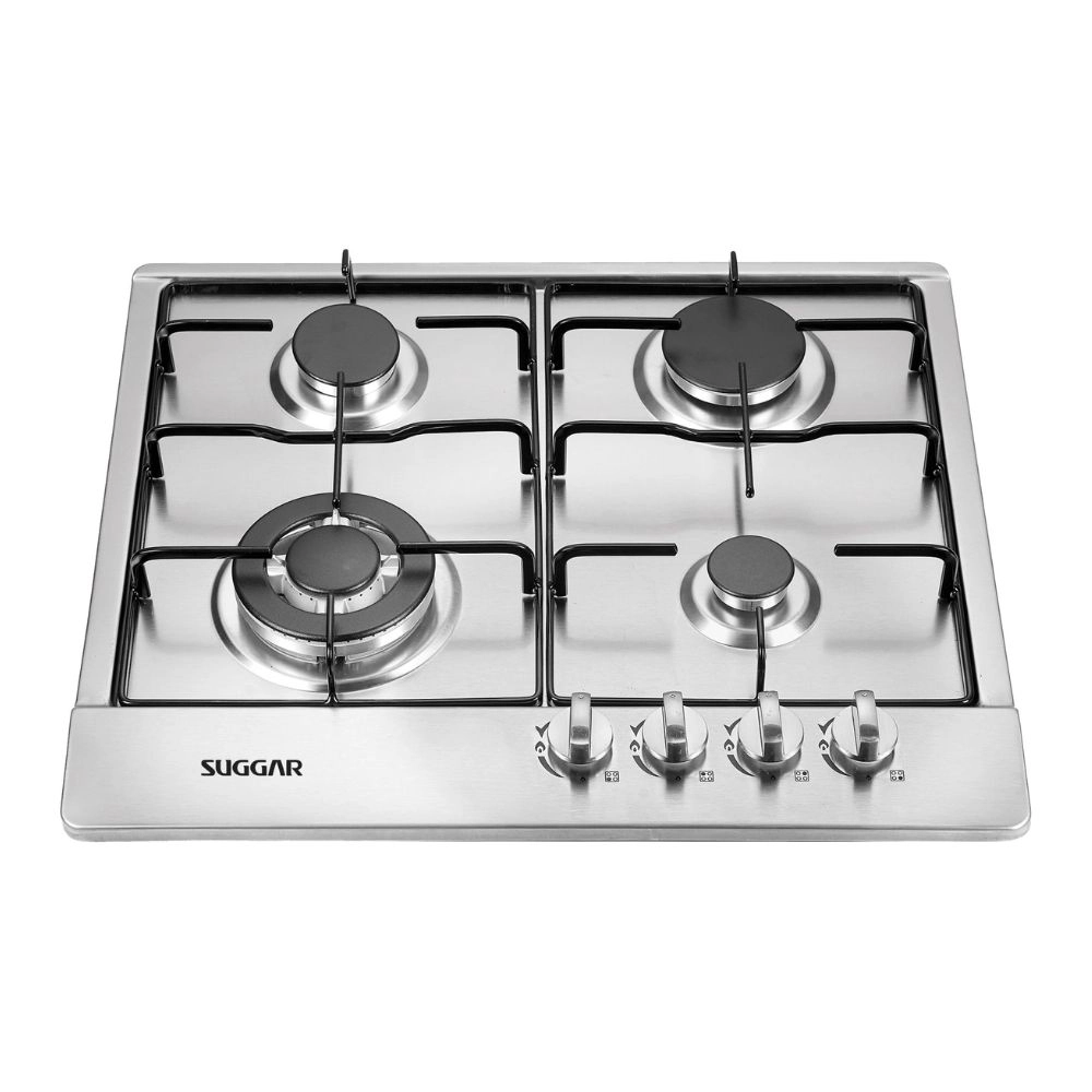 FOGÃO COOKTOP A GÁS 4 BOCAS INOX TRIPLA-CHAMA SUGGAR FG4134IX BIVOLT