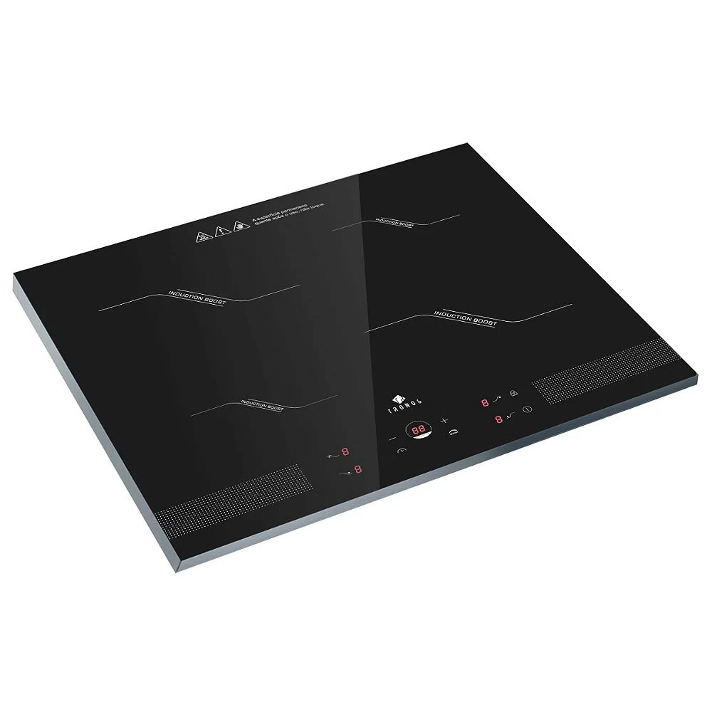 Fogão Cooktop por Indução de 4 Bocas 220v - Moderno, Elegante e Prático, com Recursos Avançados