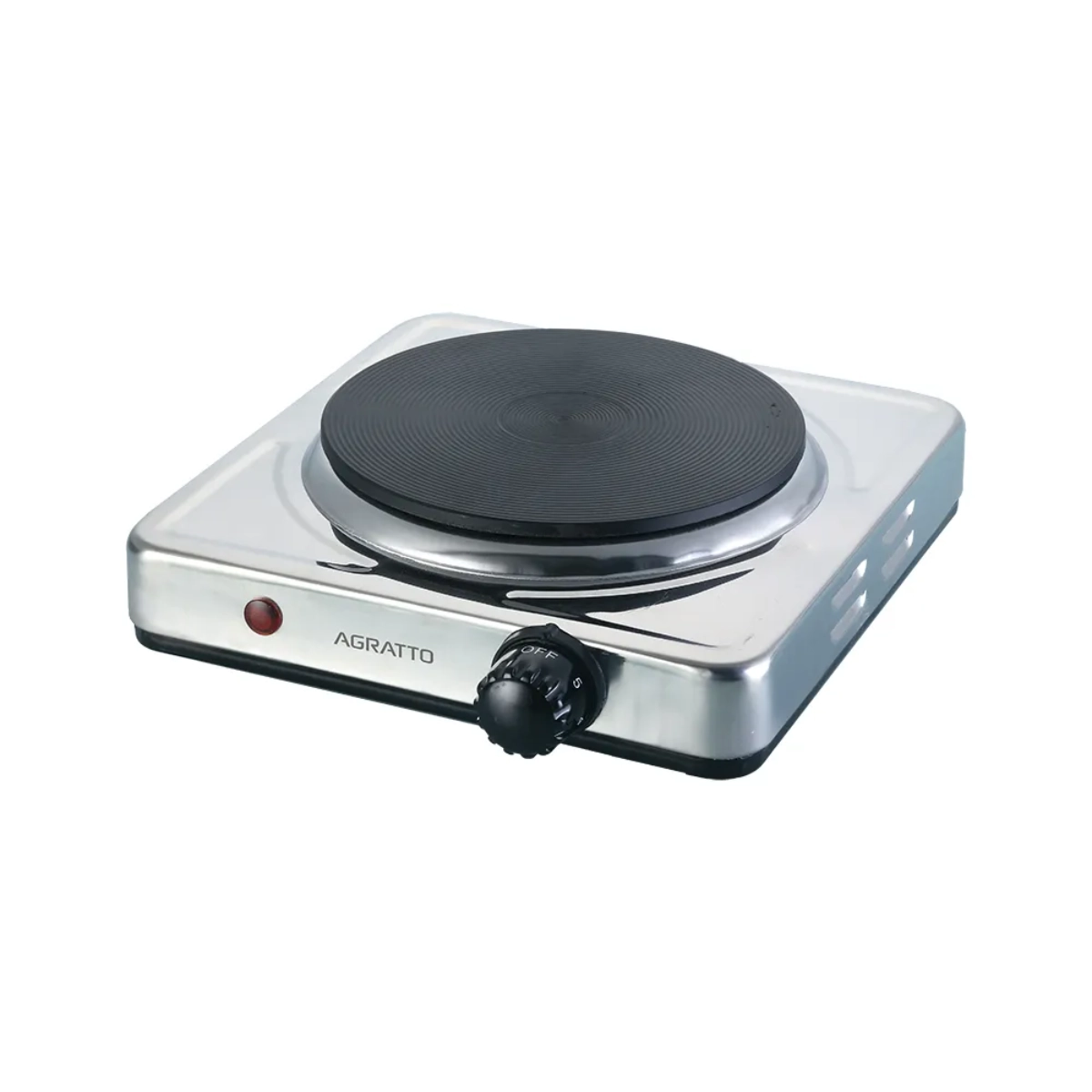 FOGÃO ELETRICO DE MESA 1 BOCA INOX 220V 1500W AGRATTO FOGÃO ELETRICO DE MESA 1 BOCA INOX 220V 1500W AGRATTO