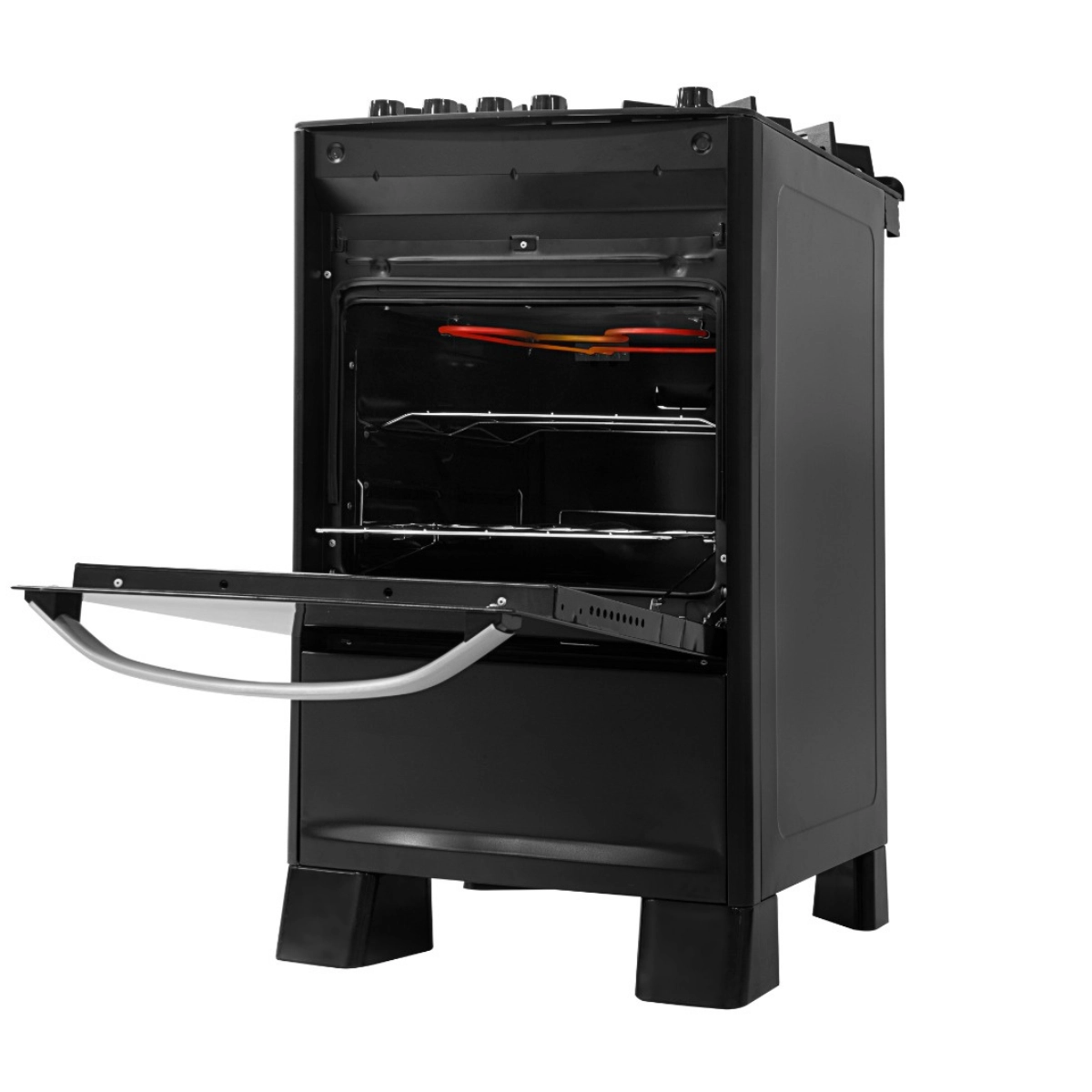 FOGÃO MASTER GRILL 4 BOCAS PRETO SUGGAR FORNO 56L