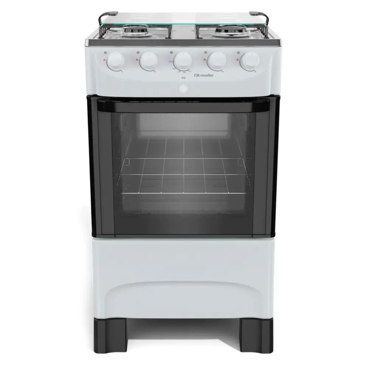 FOGÃO MUELLER 4 BOCAS BRANCO COM ACENDIMENTO AUTOMÁTICO MFI4BB