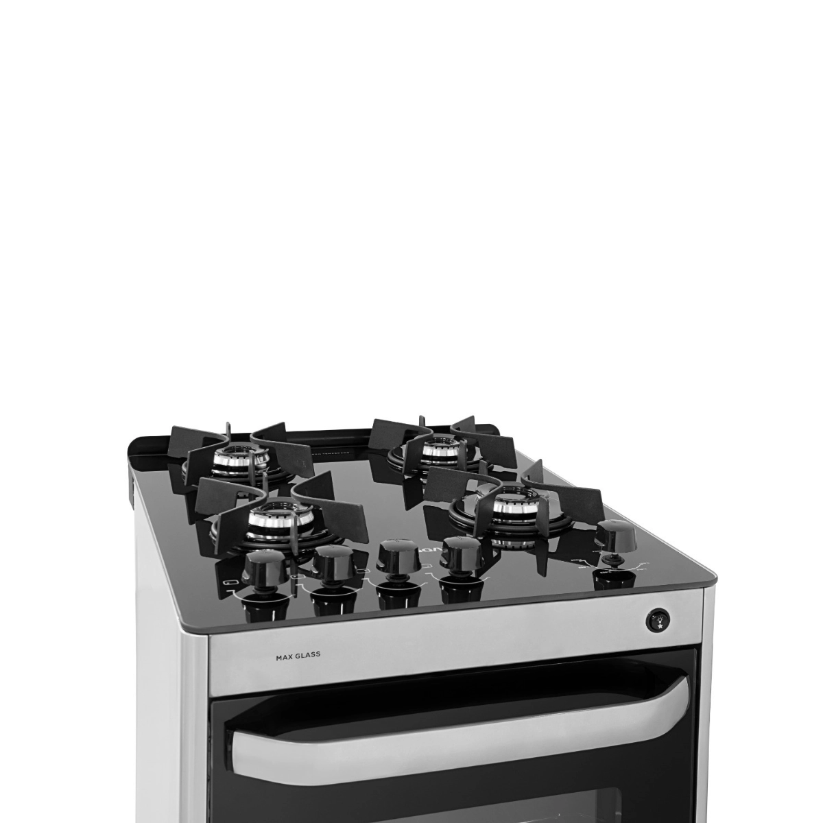 FOGAO BEST GLASS 4 BOCAS PRIX BIVOLT FORNO SUGGAR 56LITROS