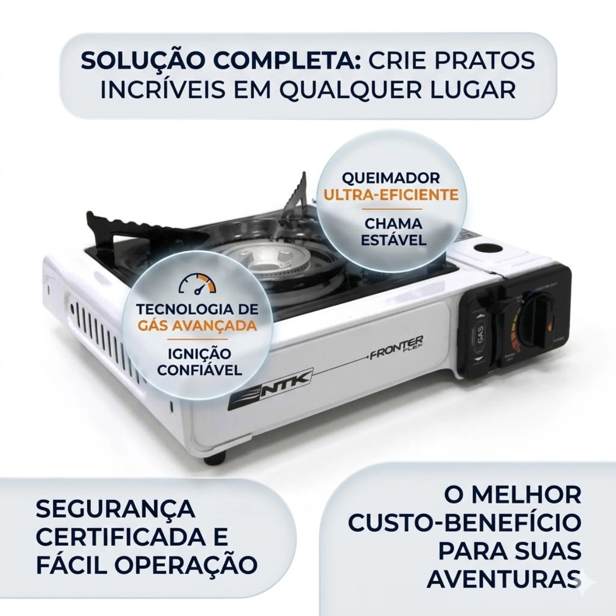 FOGAREIRO DE MESA PORTATIL PARA ACAMPAMENTO E CAMPING FOGAO FRONTIER FOGAREIRO DE MESA PORTATIL PARA ACAMPAMENTO E CAMPING FOGAO FRONTIER