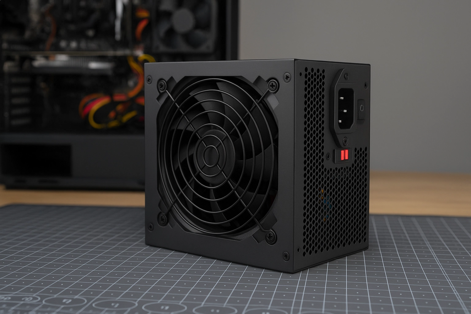 Fonte Atx 600w Brazilpc Bpc/6350-b 24 Pinos Box