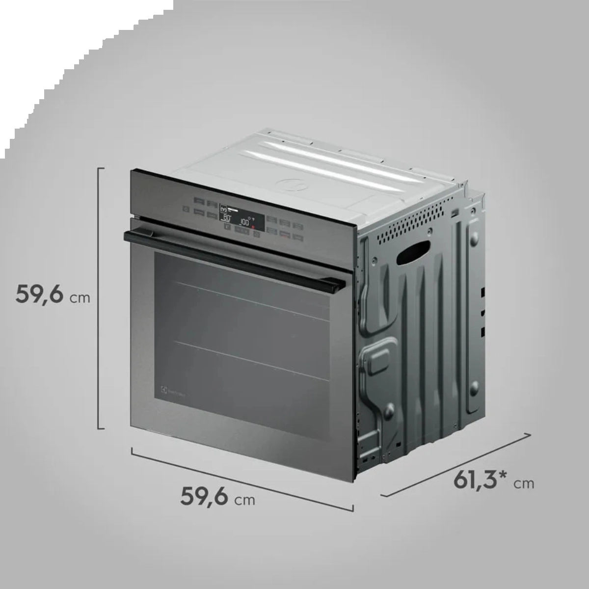 FORNO DE EMBUTIR ELÉTRICO 80L 220V EXPERT ELECTROLUX COM VAPORBAKE E WI-FI