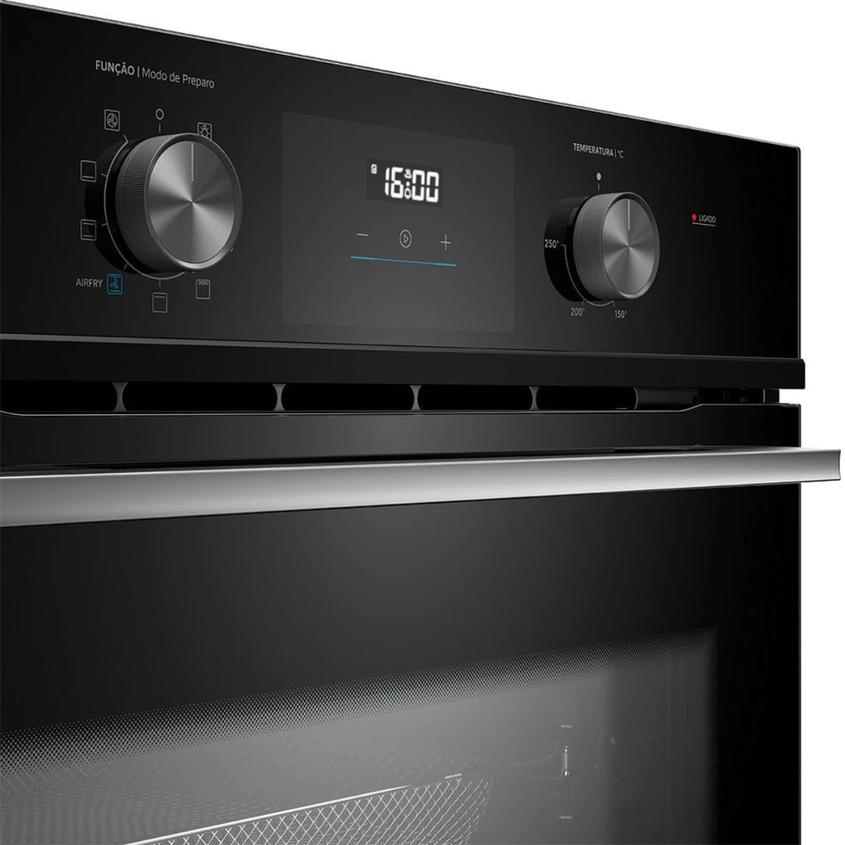 FORNO DE EMBUTIR ELÉTRICO 80L MIDEA DIGITAL AIRFRYER 8 FUNÇÕES 220V