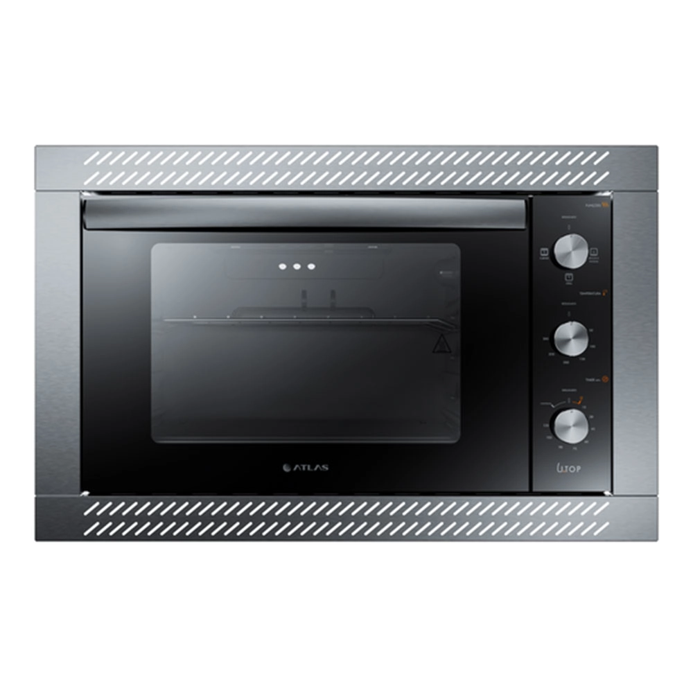 FORNO DE EMBUTIR ELÉTRICO ATLAS UTOP 44L COM GRILL PRETO 220V FORNO DE EMBUTIR ELÉTRICO ATLAS UTOP 44L COM GRILL PRETO 220V