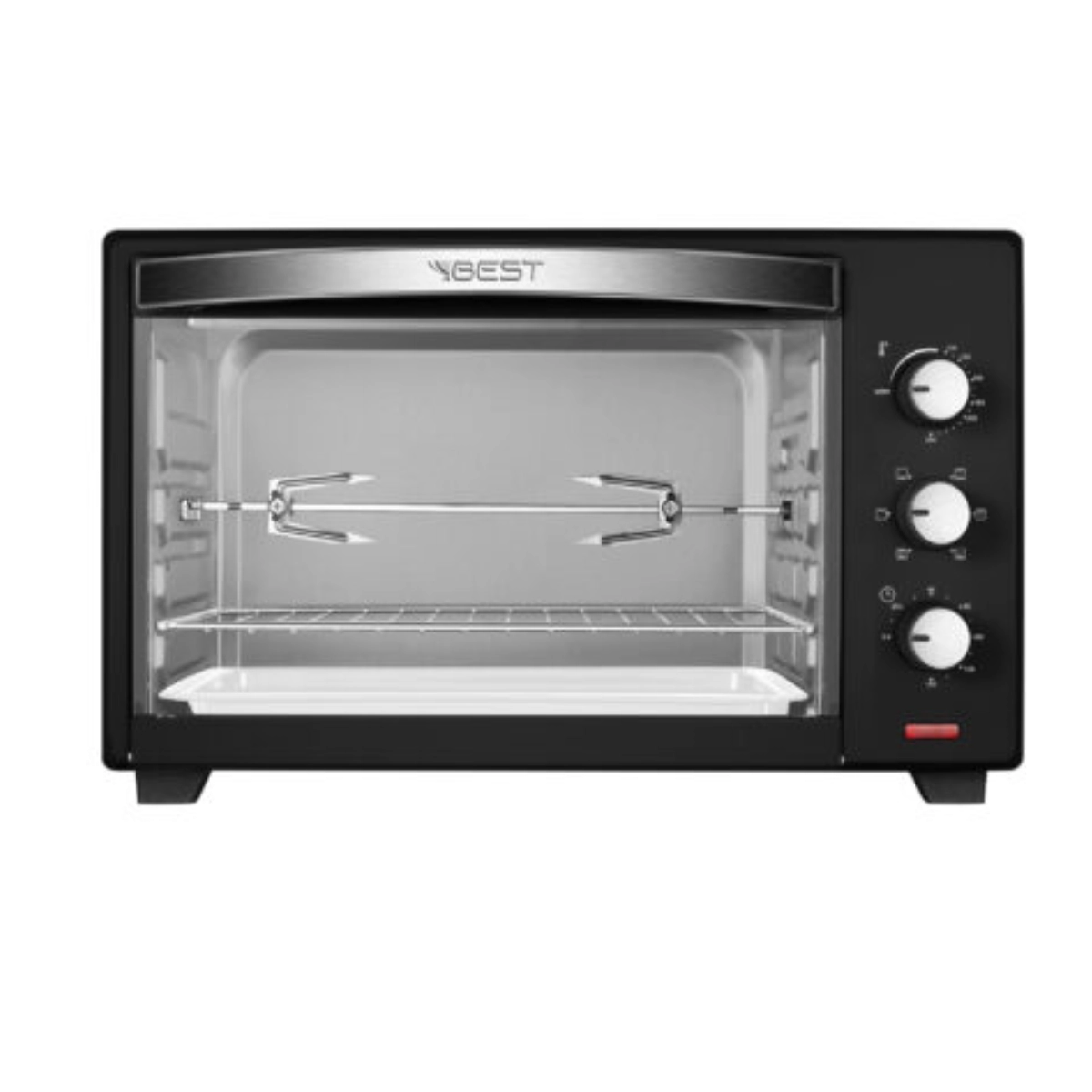 Forno Elétrico 48 Litros Com Espeto Giratório Best Plus 127V Forno Elétrico 48 Litros Com Espeto Giratório Best Plus 127V