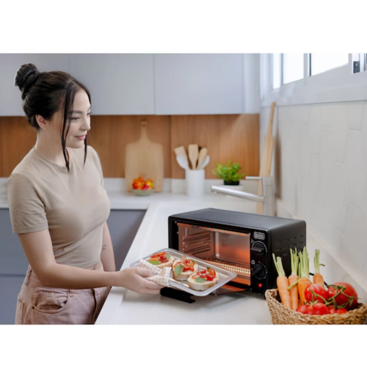 Forno Elétrico Black+Decker 9 Litros 220V