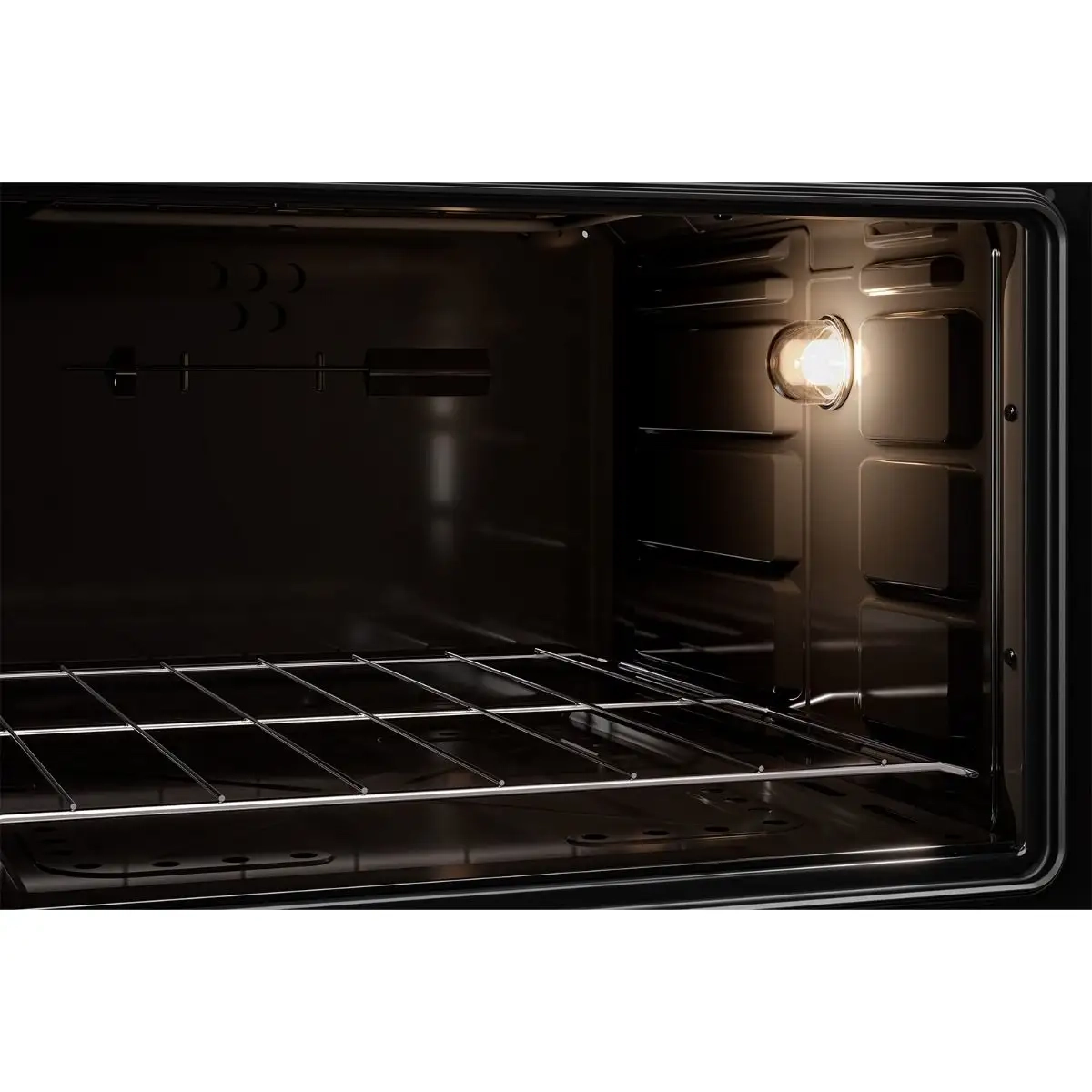 FORNO ELÉTRICO DE BANCADA 50 LITROS VIDRO DUPLO PRETO FOSCO 127V