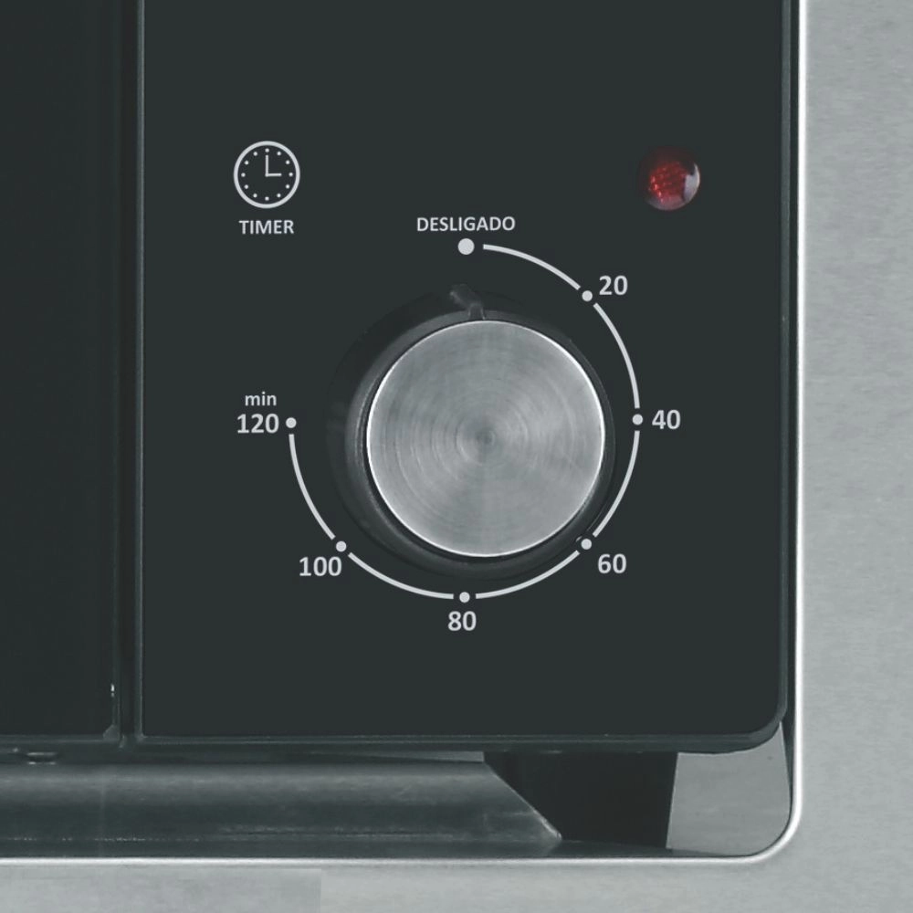 FORNO ELÉTRICO DE EMBUTIR INOX 50L 1800W SUGGAR FE5001IX 127V