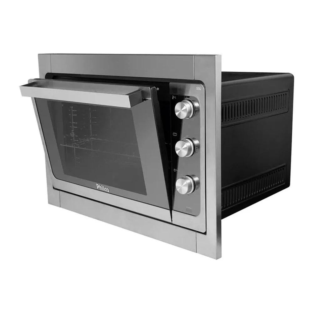 Forno Elétrico De Embutir Pfe55e 55 Litros 1600w Philco 110v 