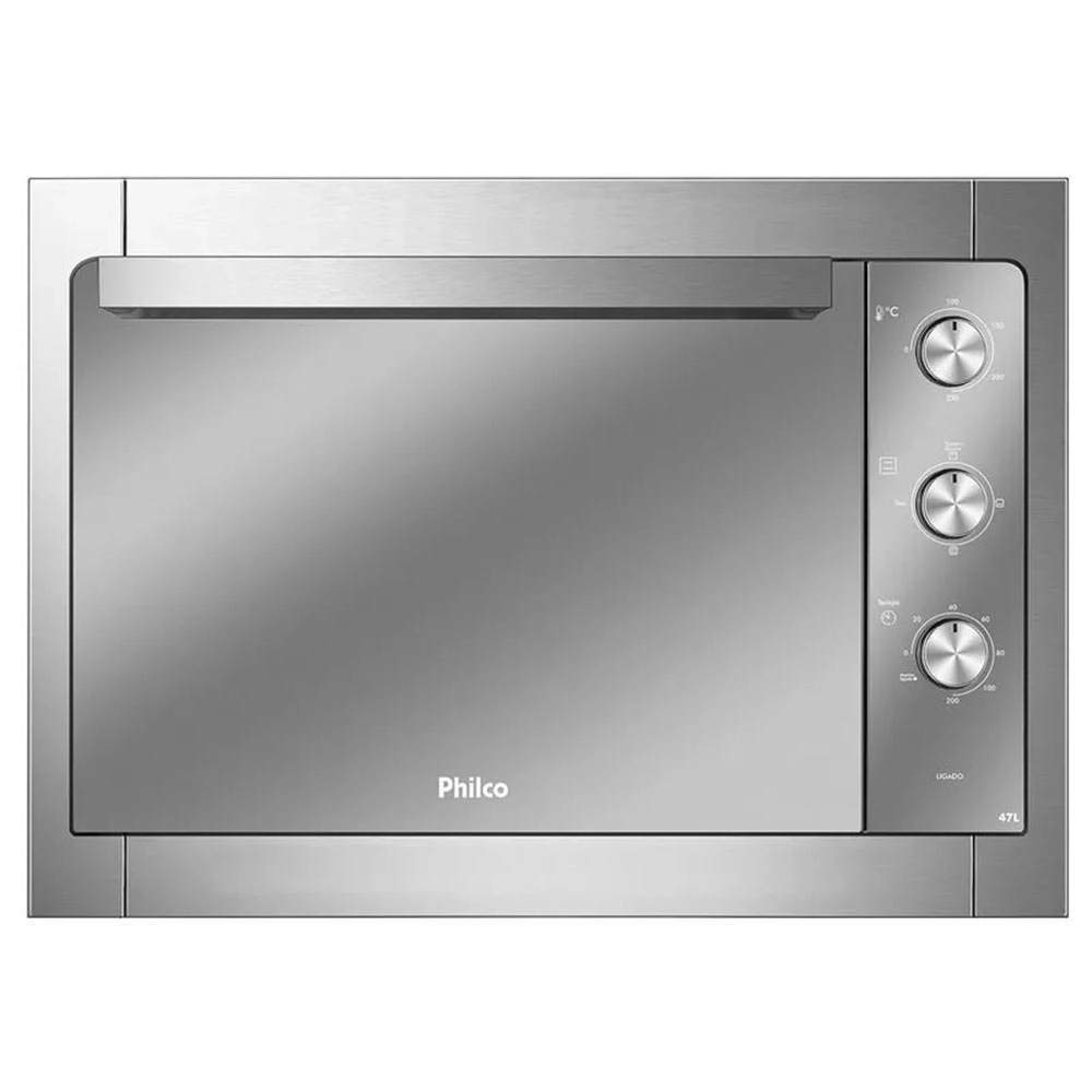 FORNO ELÉTRICO DE EMBUTIR PHILCO 47 LITROS 1600W - 127V FORNO ELÉTRICO DE EMBUTIR PHILCO 47 LITROS 1600W - 127V