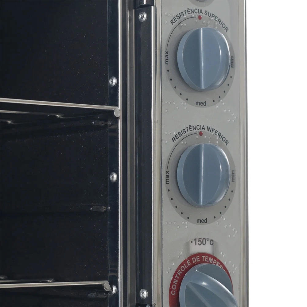 Forno Elétrico Layz Luxo Premyum 2.4 65 Litros Inox 127v