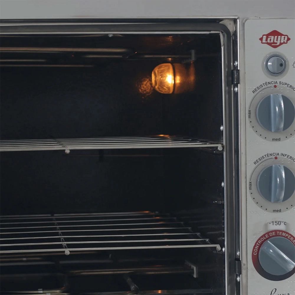 Forno Elétrico Layz Luxo Premyum 2.4 65 Litros Inox 127v