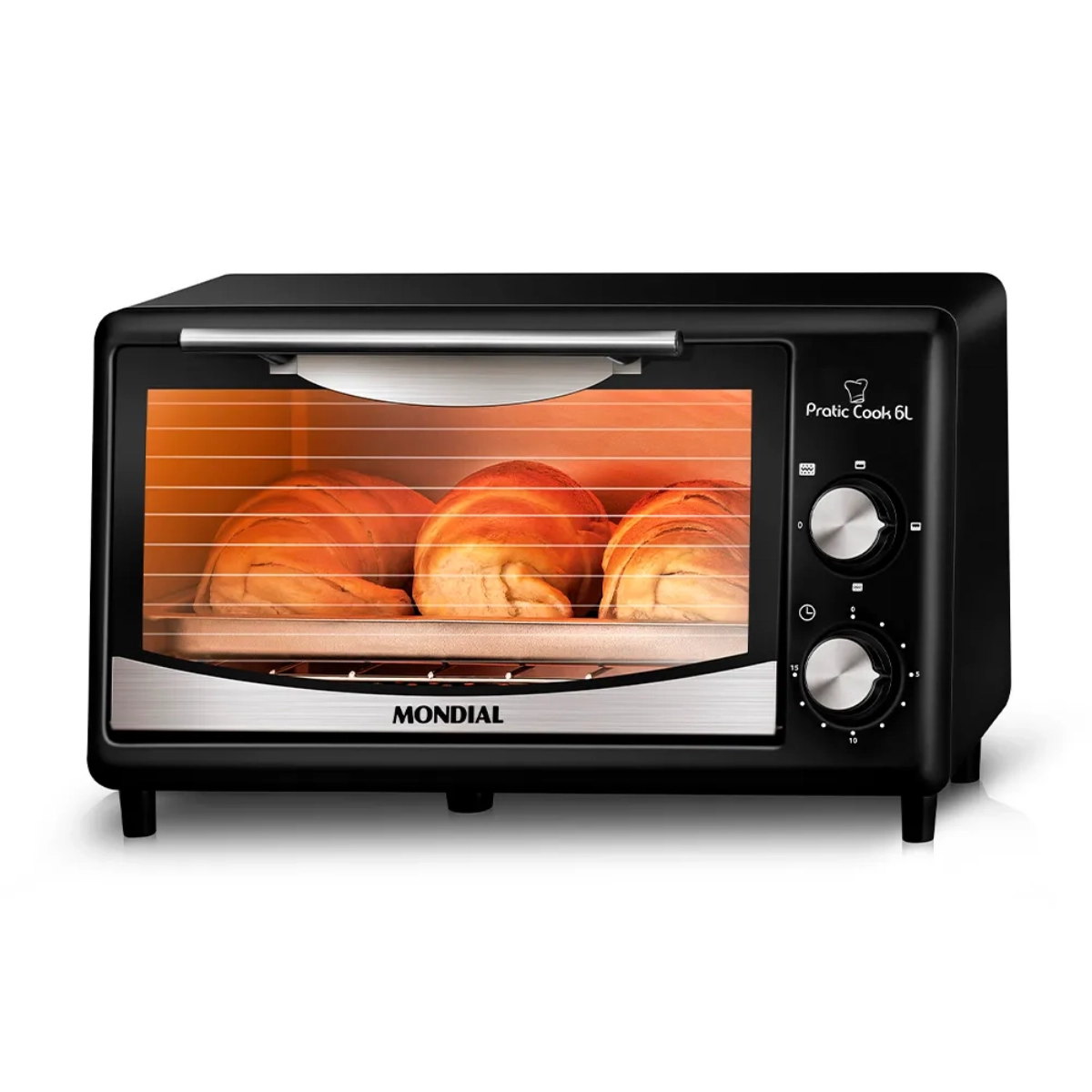 FORNO ELÉTRICO MONDIAL PRATIC COOK 6 LITROS FR-09 127V