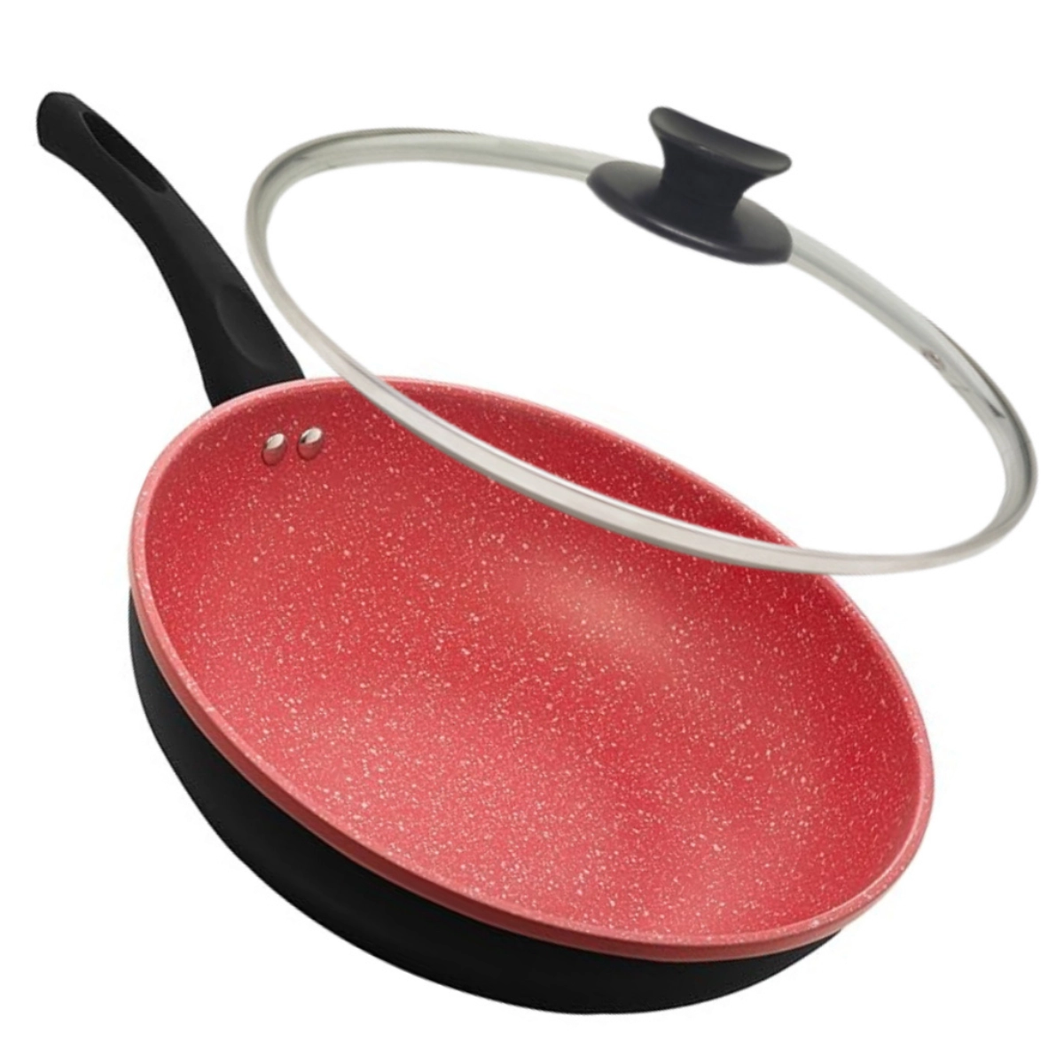 FRIGIDEIRA A INDUÇÃO WOK TAMPA DE VIDRO GRANITO CHEF VERMELHO LYOR