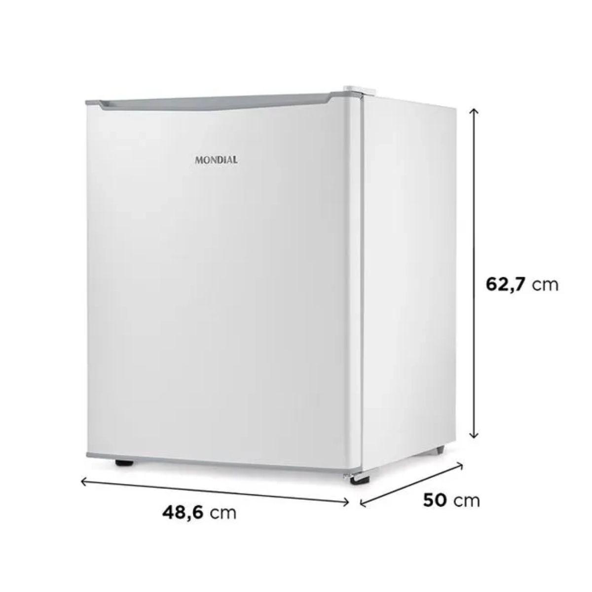 FRIGOBAR 73 LITROS MONDIAL BRANCO E CINZA 127V/60HZ