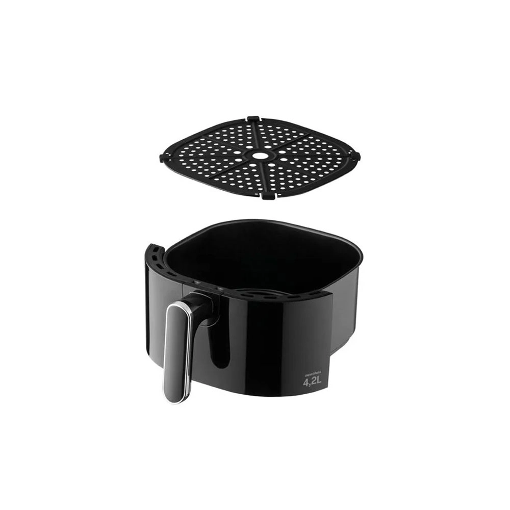 Fritadeira Air Fryer 4,2l Multilaser Ce191 1500w 220v Preta