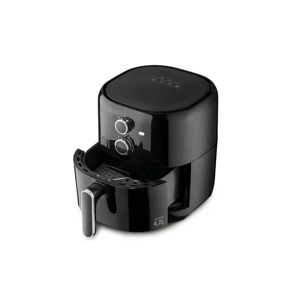 Fritadeira Air Fryer 4,2l Multilaser Ce191 1500w 220v Preta