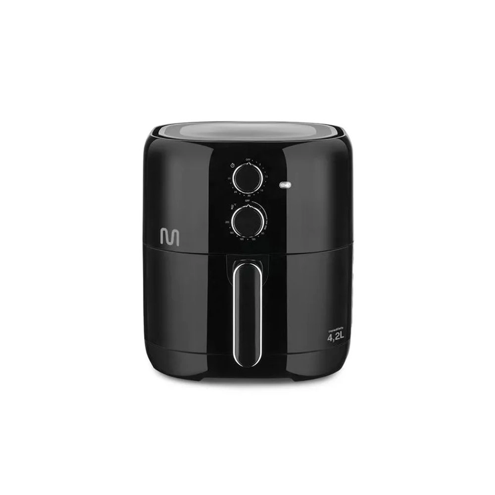 Fritadeira Air Fryer 4,2l Multilaser Ce191 1500w 220v Preta