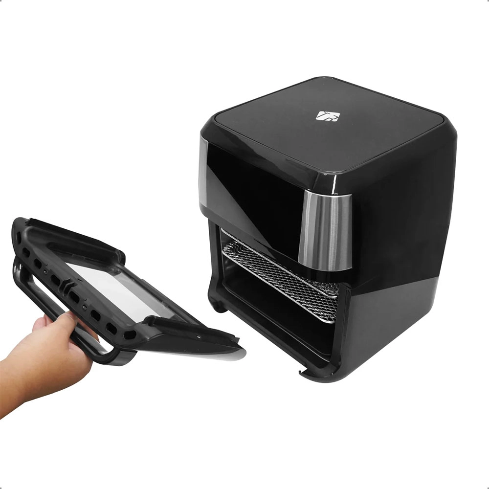 Fritadeira Eletrica Air Fryer Forno e Desidratador Oven Tronos 12 Litros 3 em 1 com Timer 220v