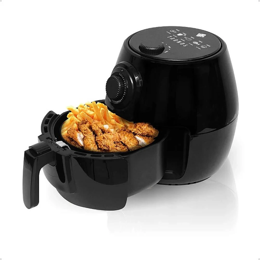 Fritadeira Eletrica Air Fryer sem Óleo Tronos 3 Litros com Timer 220v Fritadeira Eletrica Air Fryer sem Óleo Tronos 3 Litros com Timer 220v