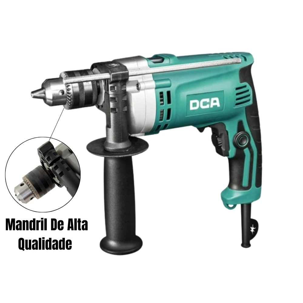 Furadeira Impacto 1/2'' 710w Azj05-13 - Dca Cor Verde Voltagem 220V