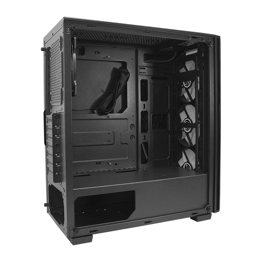 GABINETE GAMER ATX BRAZILPC PRETO C/ 4 COOLER VIDRO LATERAL FRENTE MASH T02B GABINETE GAMER ATX BRAZILPC PRETO C/ 4 COOLER VIDRO LATERAL FRENTE MASH T02B