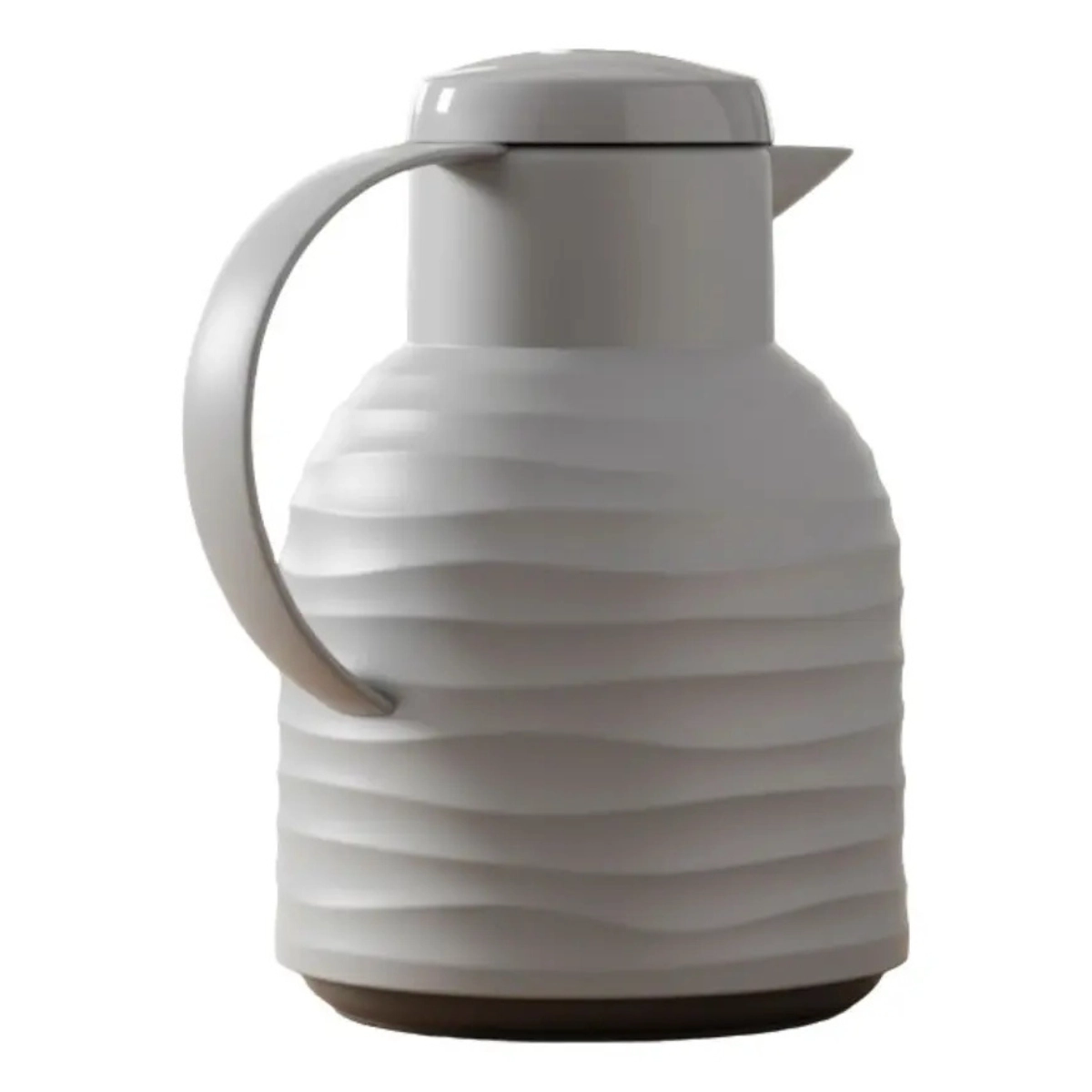 GARRAFA TERMICA HERMETICA SAMBA QUICK PRESS CINZA EMSA 1 LITRO