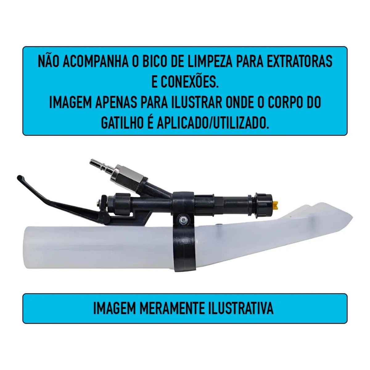GATILHO BICO BOCAL LIMPEZA EXTRATORA IPC SOTECO SB00726