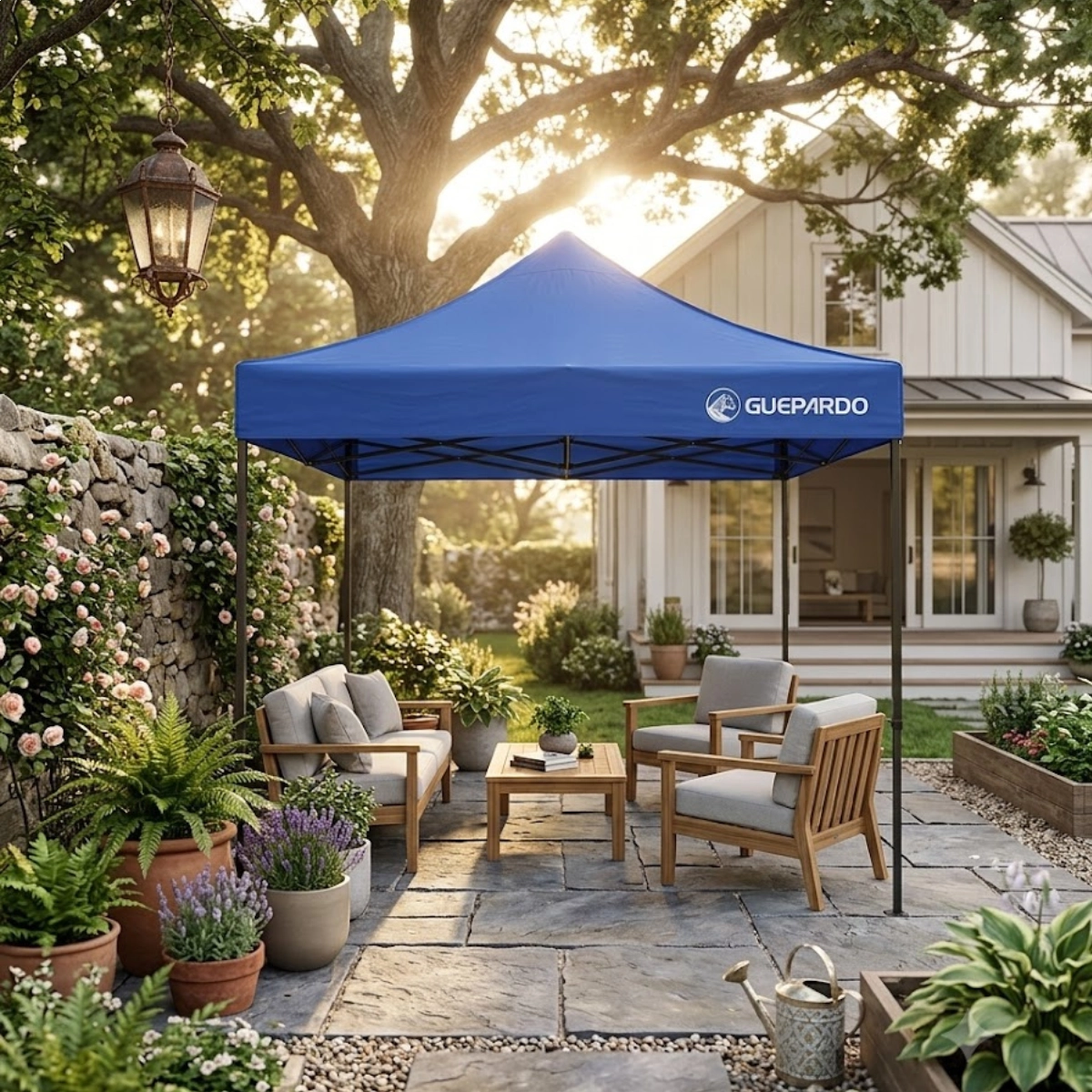 Gazebo Pagoda 2x2 Azul Gazebo Pagoda 2x2 Azul