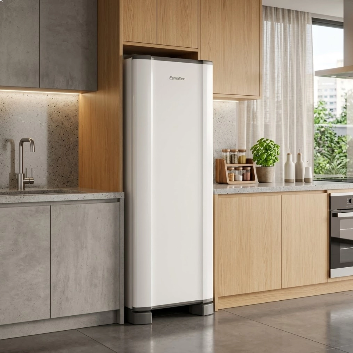 GELADEIRA ESMALTEC ROC31 PRO 293 LITROS 1 PORTA BRANCA 127V GELADEIRA ESMALTEC ROC31 PRO 293 LITROS 1 PORTA BRANCA 127V