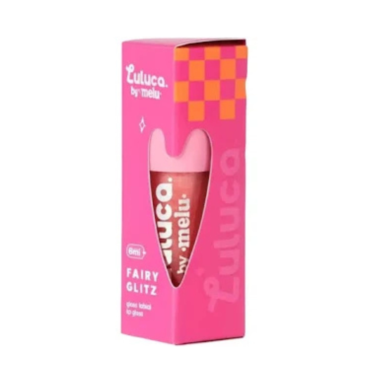 GLOSS LABIAL FAIRY GLITZ LULUCA BY MELU  RRL6411 COM ÓLEO DE GIRASSOL E JOJOBA