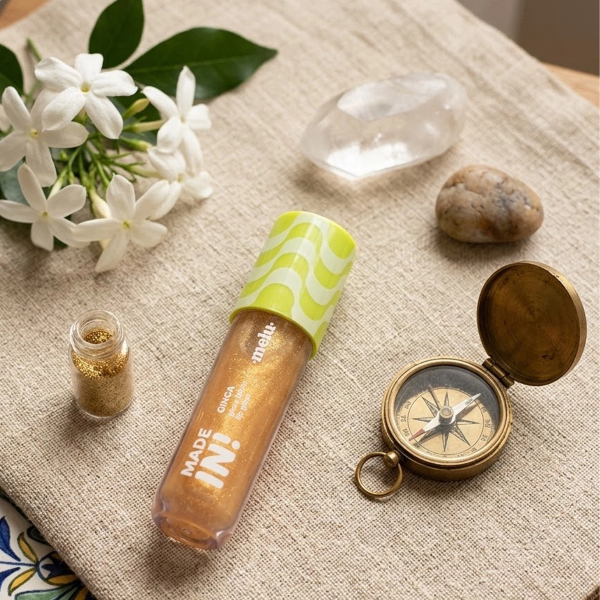GLOSS LABIAL GINGA MOLEJO RRL6405-5 MELU RUBY ROSE 4ML ACABAMENTO BRILHANTE GLOSS LABIAL GINGA MOLEJO RRL6405-5 MELU RUBY ROSE 4ML ACABAMENTO BRILHANTE