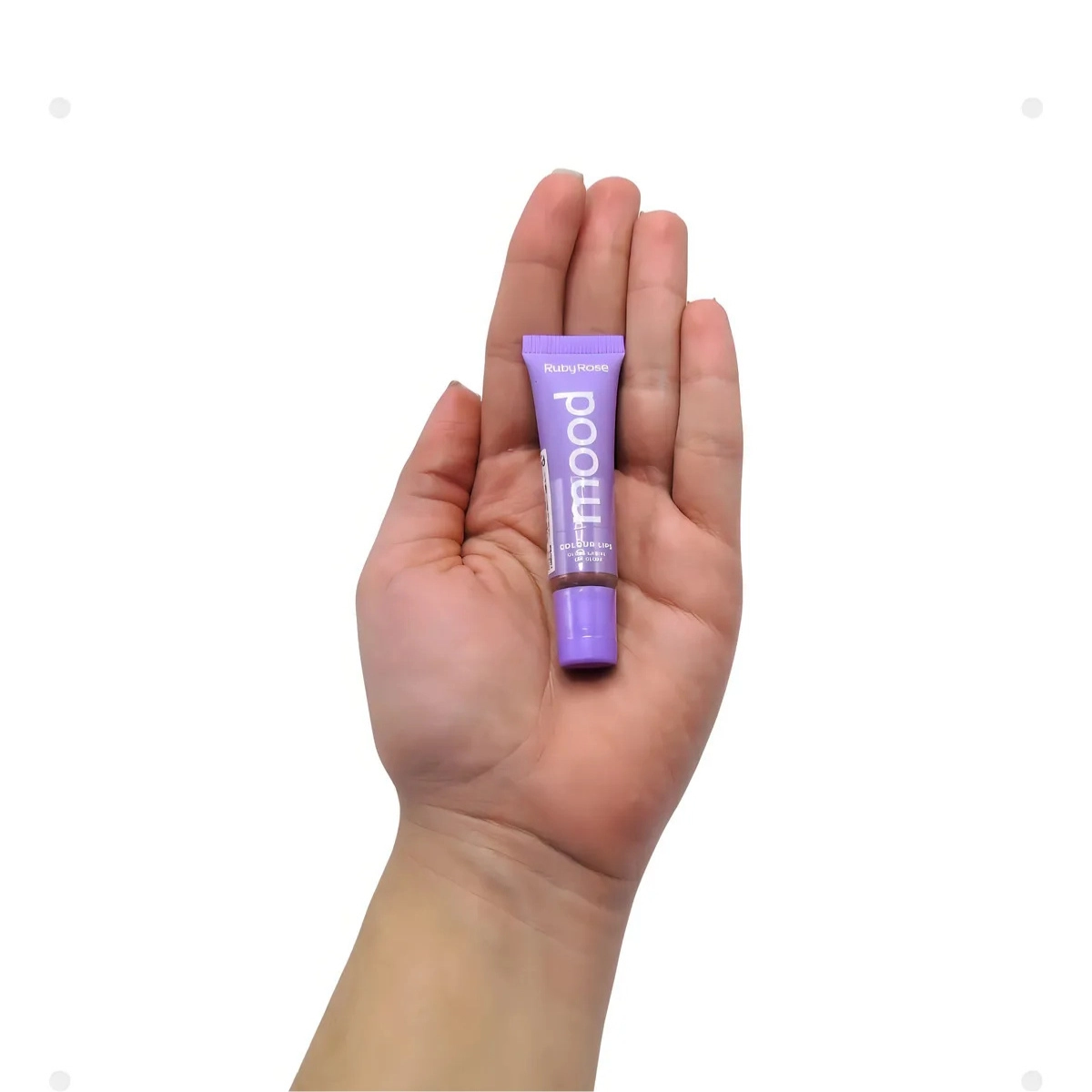 GLOSS LABIAL RUBY ROSE MOOD COLOUR LIPS DISCREET HB-7201-1