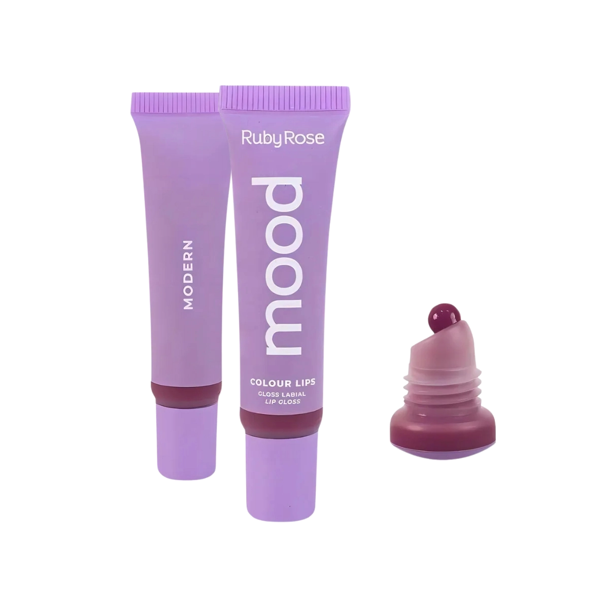 GLOSS LABIAL RUBY ROSE MOOD COLOUR LIPS DISCREET HB72015