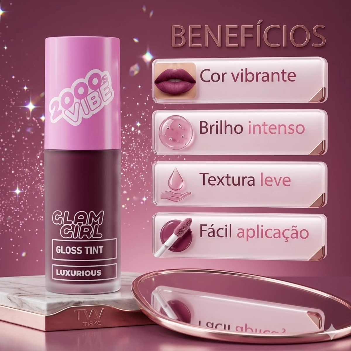 GLOSS TINT RUBY ROSE POPSTAR GLAM GIRL LUXURIOUS GLOSS TINT RUBY ROSE POPSTAR GLAM GIRL LUXURIOUS