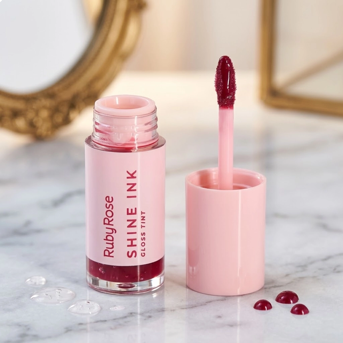 GLOSS TINT SHINE INK RUBY ROSE LONGA DURAÇÃO SI40 GLOSS TINT SHINE INK RUBY ROSE LONGA DURAÇÃO SI40
