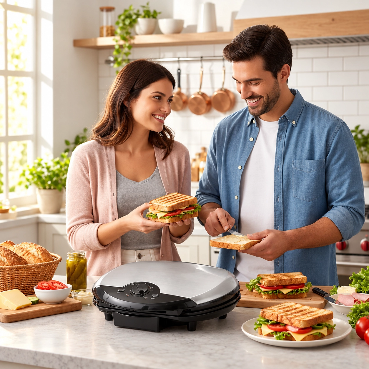 GRILL E SANDUICHEIRA PHILCO JUMBO STEEL N 1500W 127V INOX ANTIADERENTE