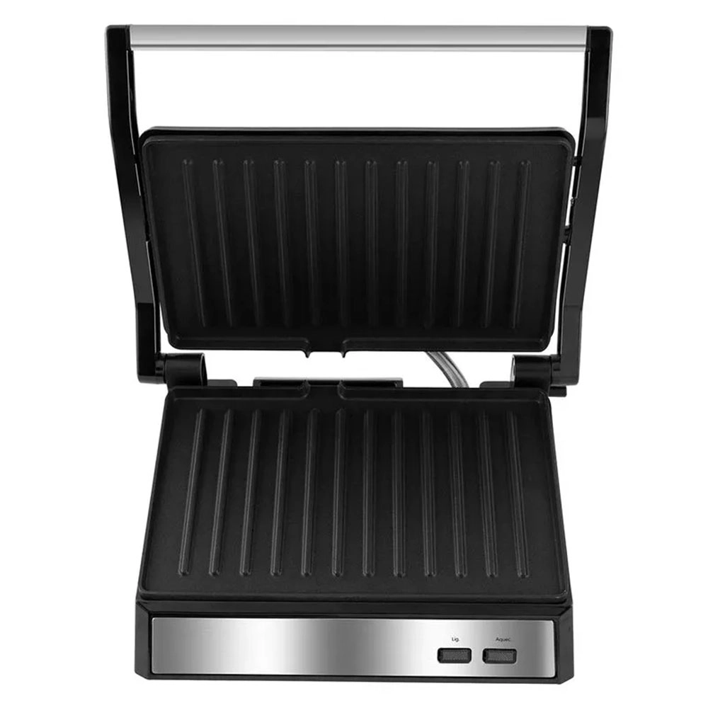 GRILL E SANDUICHEIRA PHILCO MAXX CLEAN INOX 1000W