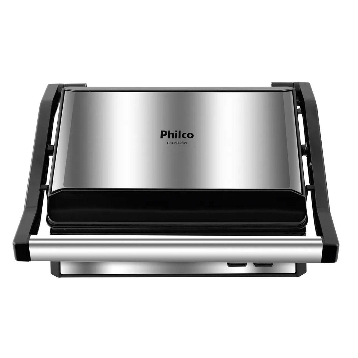 GRILL E SANDUICHEIRA PHILCO PGR21PI  MAXX CLEAN CINZA 220V ANTIADERENTE COM COLETOR DE GORDURA