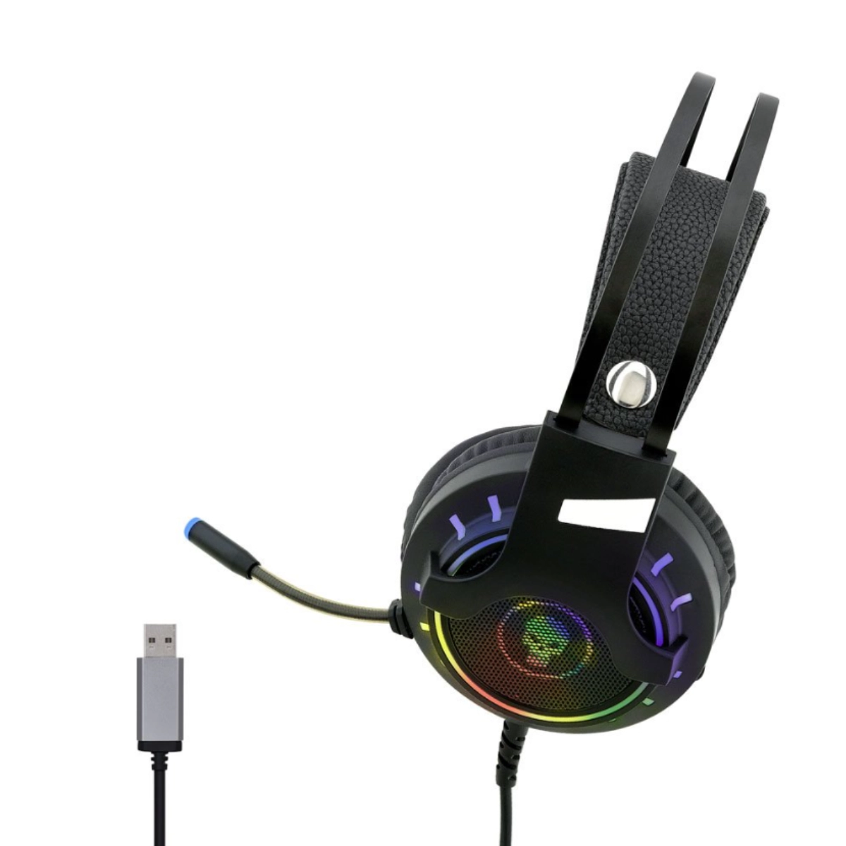 Headset Gamer Bright Som 7.1 Virtual e Luz RGB para Máxima Imersão