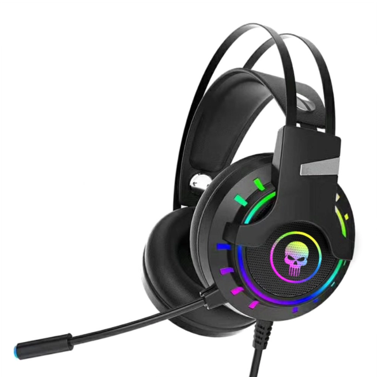 Headset Gamer Bright Som 7.1 Virtual e Luz RGB para Máxima Imersão
