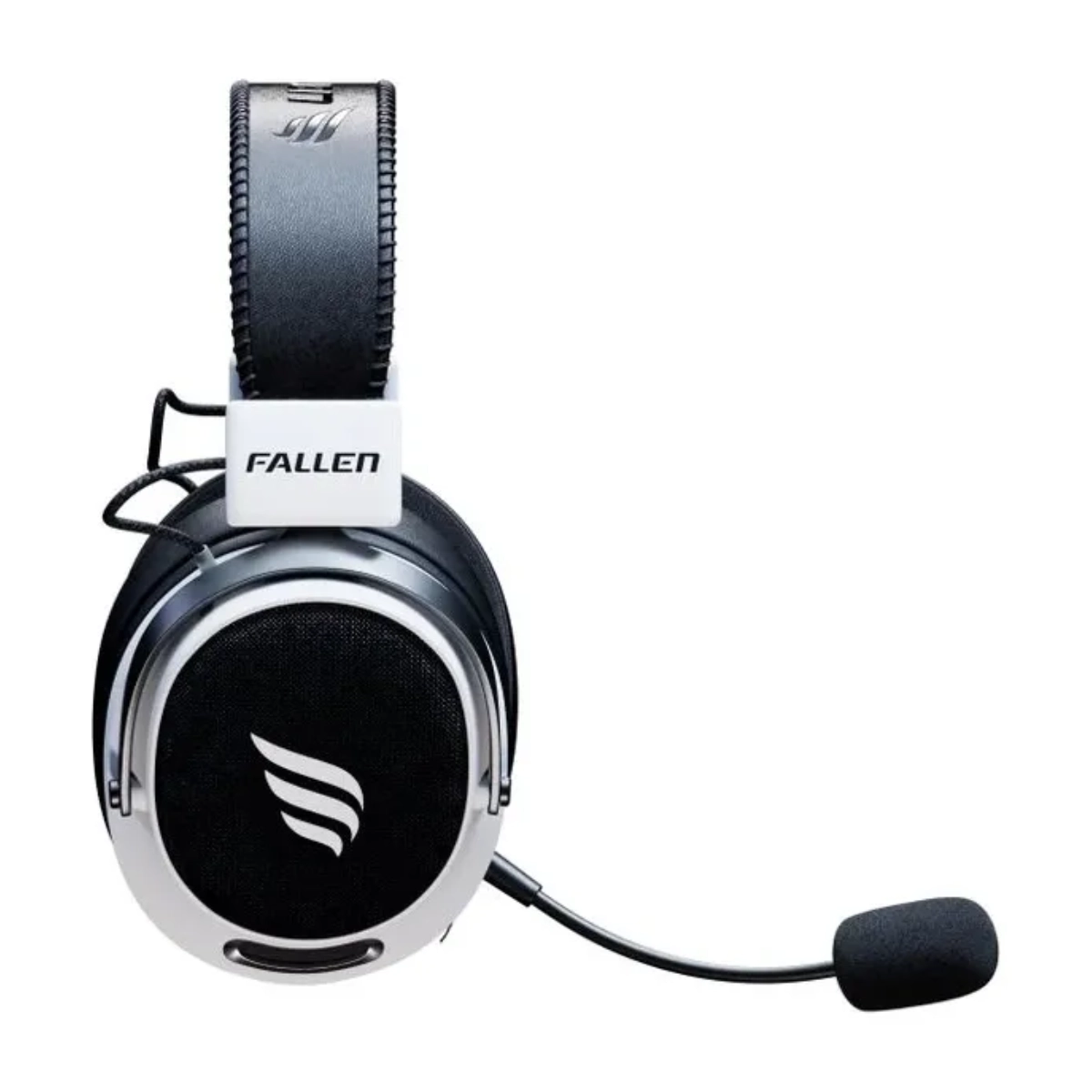 HEADSET GAMER FALLEN MORCEGO PRO WIRELESS 2.4GHZ BRANCO