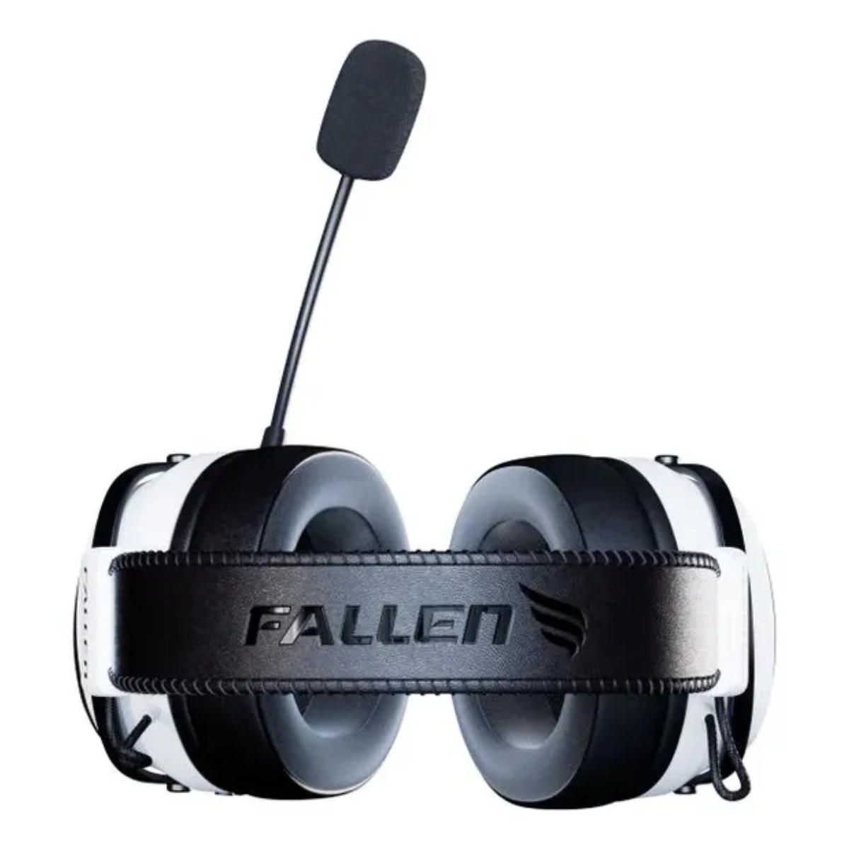 HEADSET GAMER FALLEN MORCEGO PRO WIRELESS 2.4GHZ BRANCO