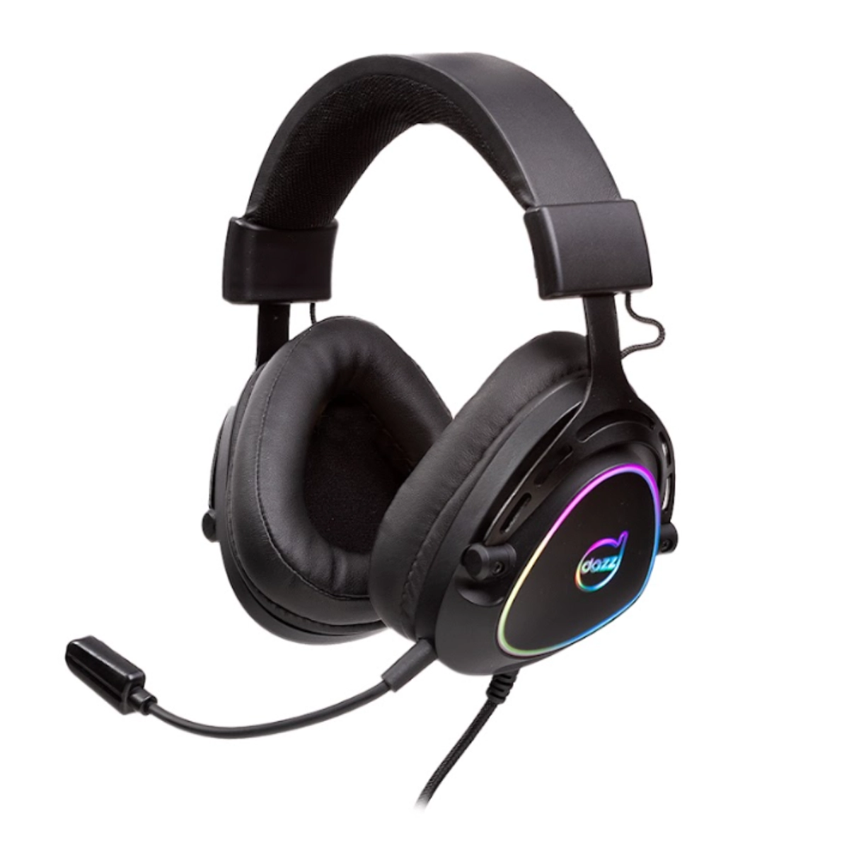 HEADSET GAMER THRUSTHEAR 7.1 USB 2.0 RGB - DAZZ 