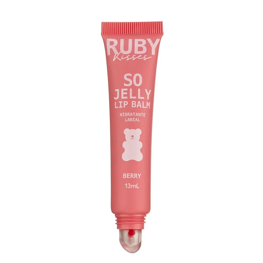 HIDRATANTE LABIAL SO JELLY RUBY KISSES 13ML BERRY