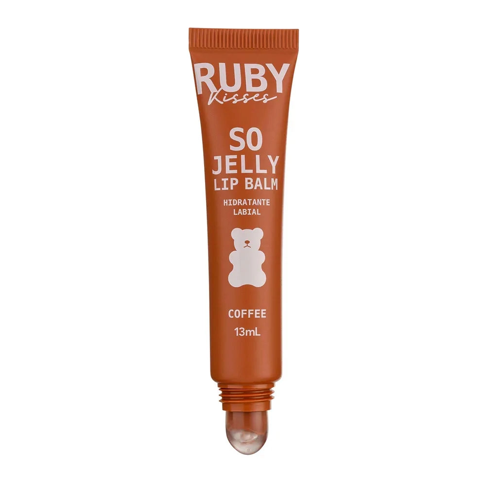 HIDRATANTE LABIAL SO JELLY RUBY KISSES 13ML COFFEE